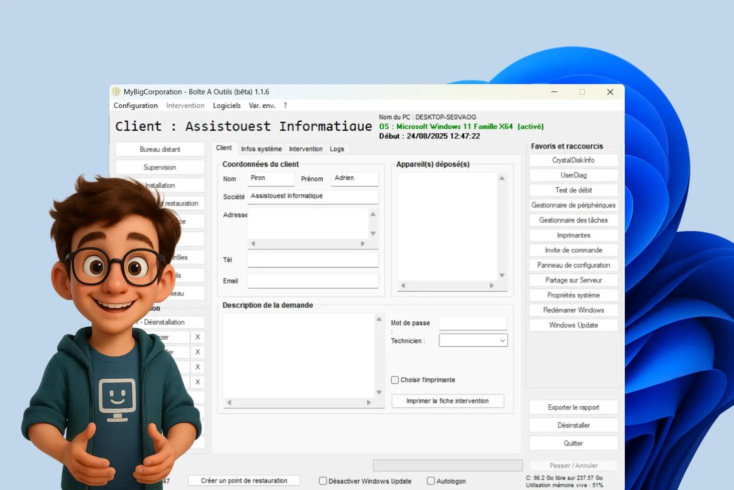 Les meilleurs logiciels tout-en-un pour les techniciens informatiques